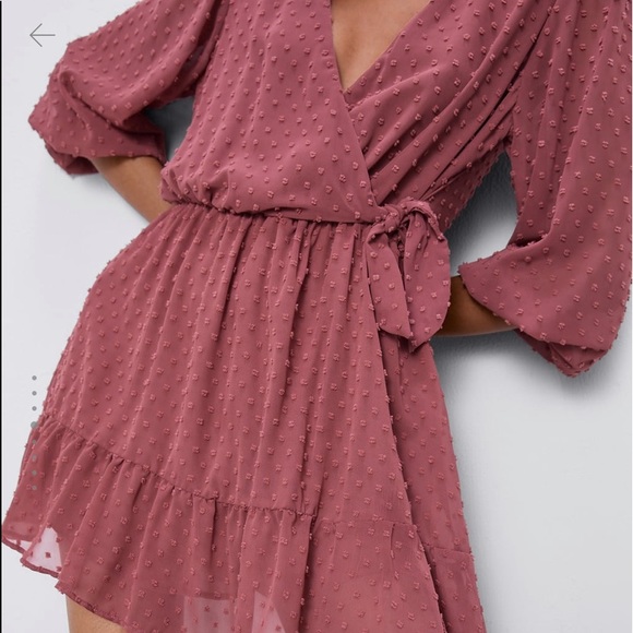 Zara Dresses & Skirts - Zara Swiss dot jumpsuit dress